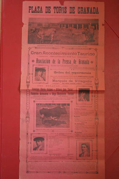 Cartel de toros de Granada