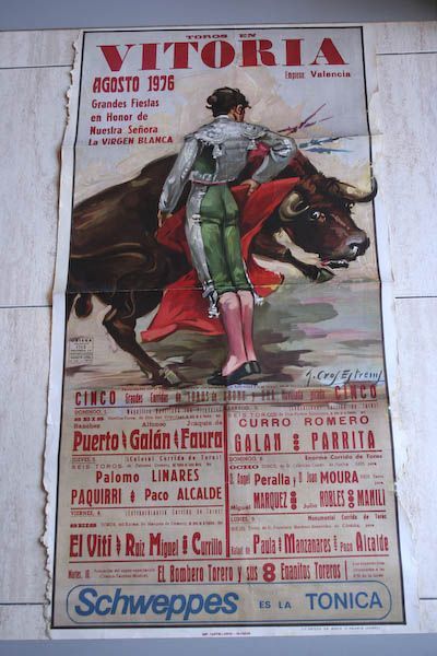 Cartel de toros de Vitoria