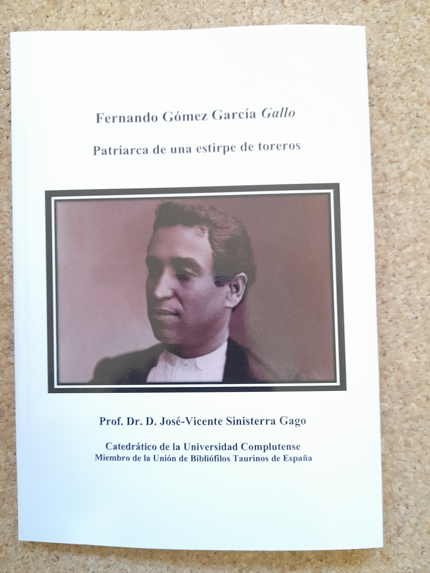 Fernando Gómez García Gallo. Patriarca de una estirpe de toreros.