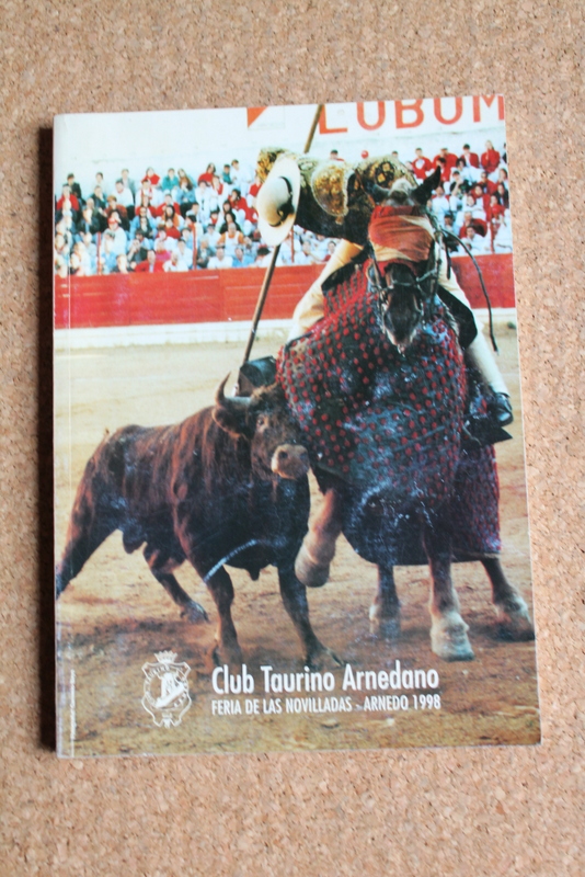 Club Taurino Arnedano. Feria de las Novilladas. Arnedo 1998.
